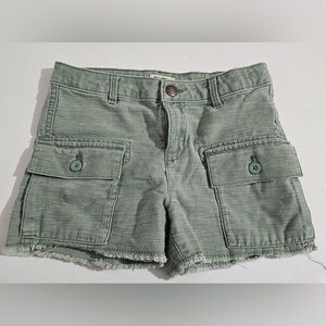 KIDS OSHKOSH OLIVE CARGO SHORTS